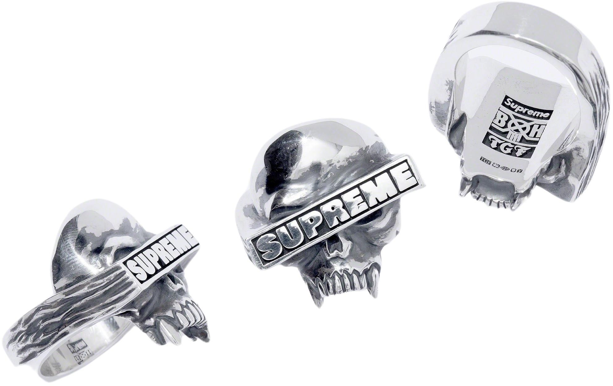 Supreme®/Bounty Hunter Silver Ring